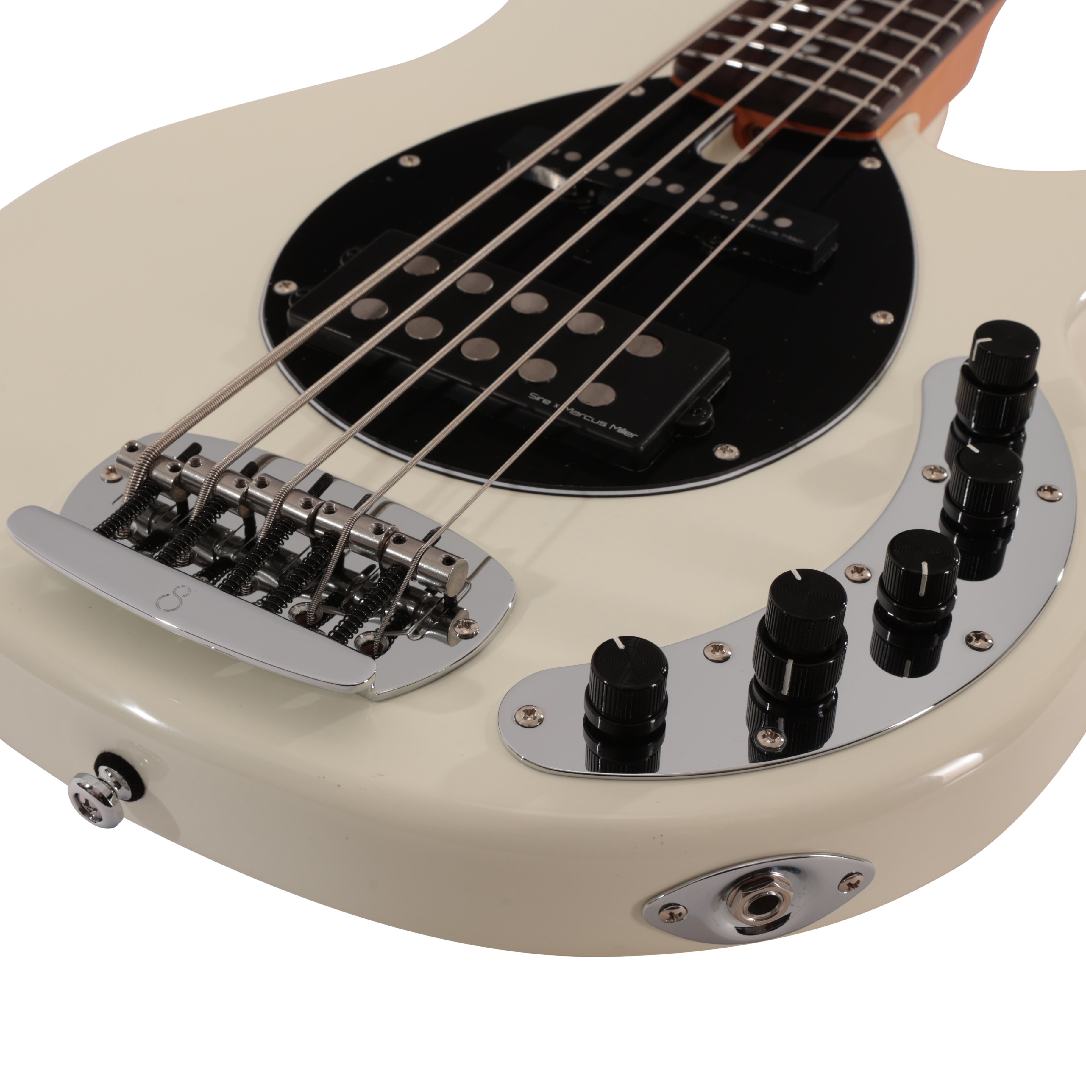 Sire Marcus Miller Z7 5-String Bass Guitar in Antique White